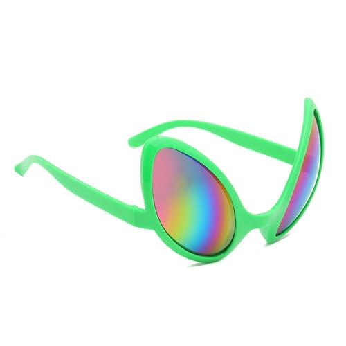 Gmokluytw Lustige Alien-Brille - Alien Kostüm Brille | Alien-Modellier-Kostümbrille | Sonnenbrille mit Regenbogengläsern | Requisiten für Mottopartys und Schulfeiern Gmokluytw Lustige Alien-Brille - Alien Kostüm Brille | Alien-Modellier-Kostümbrille | Sonnenbrille mit Regenbogengläsern | Requisiten für Mottopartys und Schulfeiern von Gmokluytw