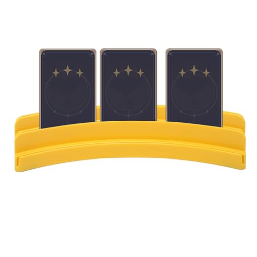 Gmokluytw Spielkartenhalter – Tischkartenständer – 3-stufiger ABS-Organizer Für Spiele – Freihand-Halter Für Kinder & Erwachsene, Familienabend-Zubehör, Stabiler Rahmen, Freizeit-Partyhilfe von Gmokluytw