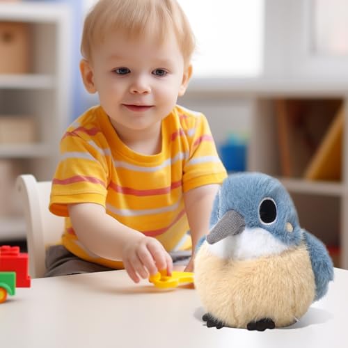 Gmokluytw Tauben Spielzeug - Kinder Schlafhilfe Tauben Dekoration - Realistisches Weiches Tier Spielzeug für und Mädchen für Geburtstag Baby Shower Kinderzimmer Zuhause Schlafen und Weihnachtsdekor von Gmokluytw