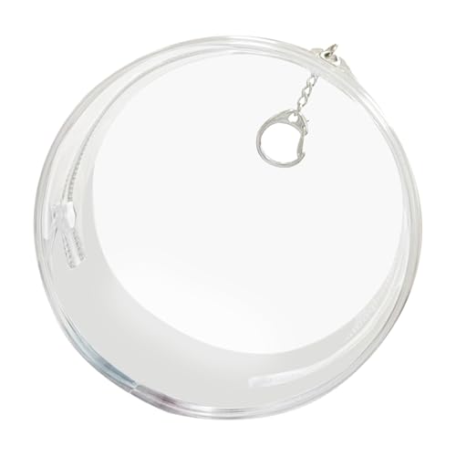 Puppen-Aufbewahrungstasche – Transparente Tragetasche Für Stoffpuppen – Runde Hängende Displaytasche Für 14 Cm Plüschpuppen, Aufbewahrung, Transport, Präsentation – Tragbar, Robust, Süßes Design Puppen-Aufbewahrungstasche – Transparente Tragetasche Für Stoffpuppen – Runde Hängende Displaytasche Für 14 Cm Plüschpuppen, Aufbewahrung, Transport, Präsentation – Tragbar, Robust, Süßes Design von Gmokluytw
