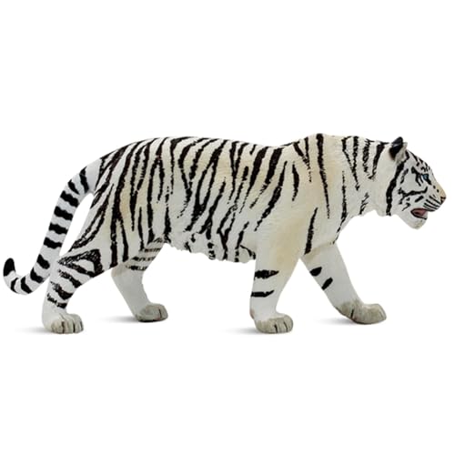 White Tiger Figur - Wildtierspielzeug - 15,8 Cm Realistische PVC -Dschungel -Safari -Figur Mit Strukturierten Details, Bildungsmodell Für Kinder, Sammlerschaftszoos -Action -Figur Für Lernen Und Anzei White Tiger Figur - Wildtierspielzeug - 15,8 Cm Realistische PVC -Dschungel -Safari -Figur Mit Strukturierten Details, Bildungsmodell Für Kinder, Sammlerschaftszoos -Action -Figur Für Lernen Und Anzei von Gmokluytw