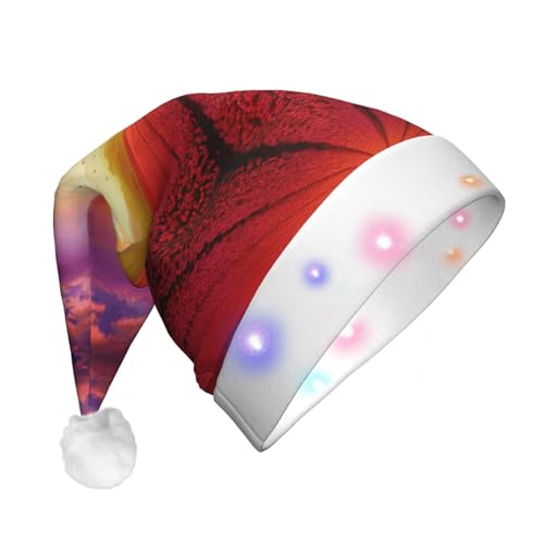 Gnbmvcc Herzförmiger Blumenhut, Unisex, für Weihnachten, Party, klassisches Weihnachtsgeschenk, Weihnachtsdekoration Gnbmvcc Herzförmiger Blumenhut, Unisex, für Weihnachten, Party, klassisches Weihnachtsgeschenk, Weihnachtsdekoration von Gnbmvcc