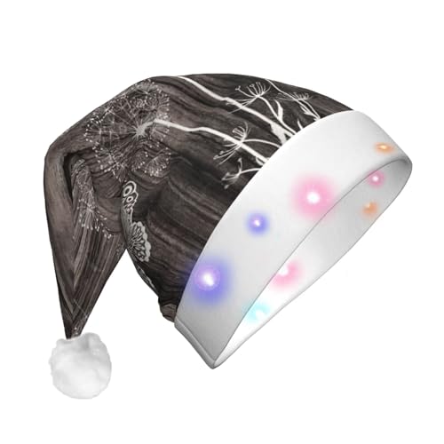 Gnbmvcc Holz-Panel mit Blumen- und Schmetterlings-Motiv, Unisex, für Weihnachten, Party, klassisches Weihnachtsgeschenk, Heimdekoration Gnbmvcc Holz-Panel mit Blumen- und Schmetterlings-Motiv, Unisex, für Weihnachten, Party, klassisches Weihnachtsgeschenk, Heimdekoration von Gnbmvcc