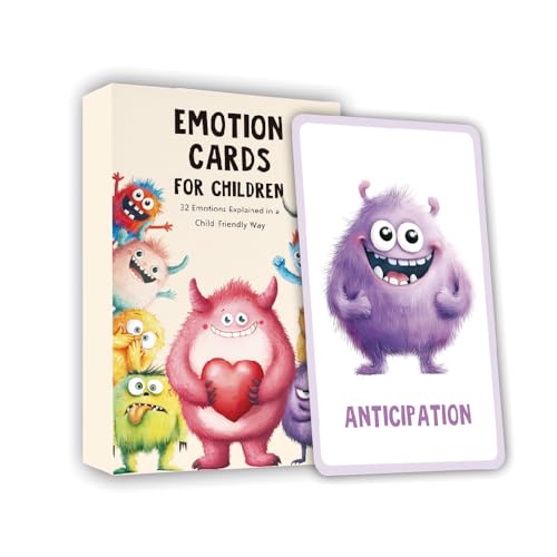 Emotionskarten für Kinder, 32 Lernkarten für Lerngefühle Emotionskarten für Kinder, 32 Lernkarten für Lerngefühle von Gnepief