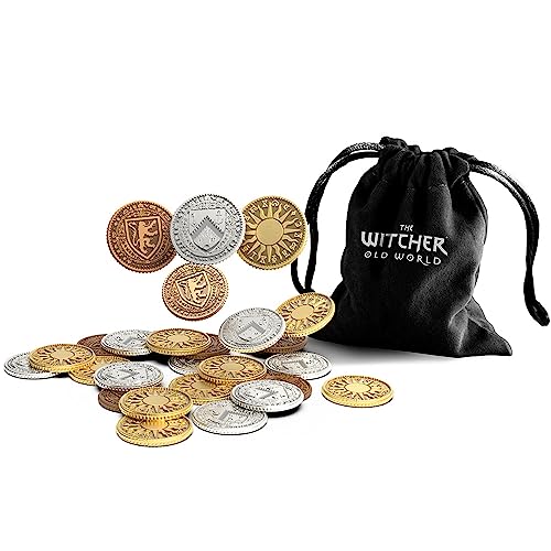 Go On Board The Witcher Old World Metal Coins von Go On Board