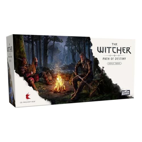 Go On Board | The Witcher Path of Destiny | Acrylic Tokens Core | 1-5 Player Tableau-Building Card Game | Ages 14+ Game in English Go On Board | The Witcher Path of Destiny | Acrylic Tokens Core | 1-5 Player Tableau-Building Card Game | Ages 14+ Game in English von Go On Board