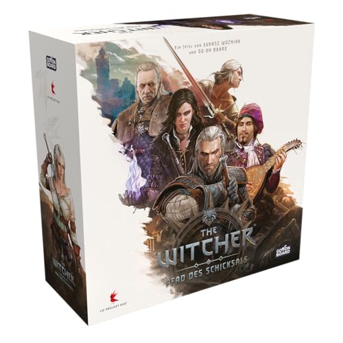 Go on Board, The Witcher: Pfad des Schicksals (Deluxe-Edition), Kennerspiel, 1-5 Spieler, ab 14+ Jahren, 45-90 Minuten, Deutsch von Go on Board
