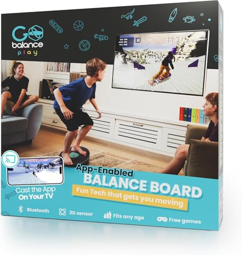 GoBalance Play 12 verbundene Spiel Spaß, Koordination und Balance eingebauten Bluetooth-Bewegungssensor von GoCube