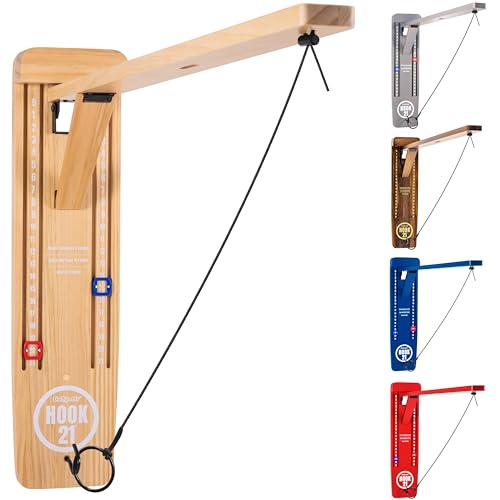 GoSports Hook 21 Ringschaukelspiel zur Wandmontage mit faltbarem Arm – Spielen Sie drinnen oder draußen GoSports Hook 21 Ringschaukelspiel zur Wandmontage mit faltbarem Arm – Spielen Sie drinnen oder draußen von GoSports