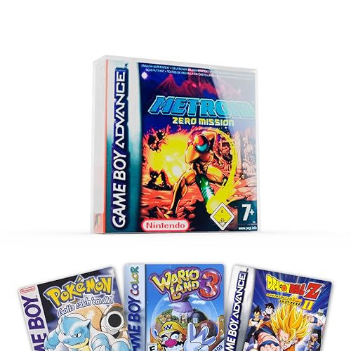 Game Boy Color, Game Boy und Game Boy Advance Game Protector, Retro Game Box bis zu 13 * 13 * 3cm, PET Game Protector (Game Boy) (10 Stück) von GoatWard