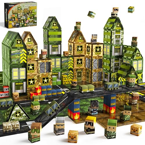 GobiDex Militär Magnetfliesen Road Set von GobiDex