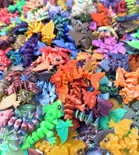 Baby 7,6 cm Wyvern Dragons Paket mit 100 Sammelfiguren (100) von Gocutouts