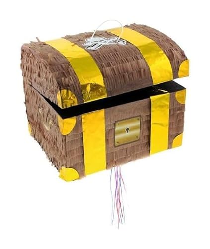 Pinata Schatztruhe | Schatzkiste Piraten Party von GODAN