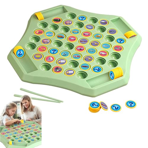 Flipfun Flip-Match Board Game for Kids, Memory Games for Kids Ages 8-12, Flip Memory Chess, Memory Chess Game for Kindergarten Gathering Activity (Fruit Patterns) von GodbTG