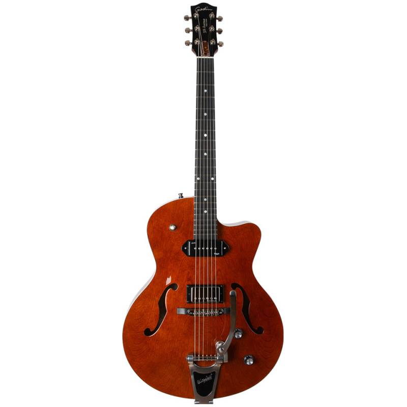 Godin 5th Ave Uptown Custom Havana Brown E-Gitarre von Godin