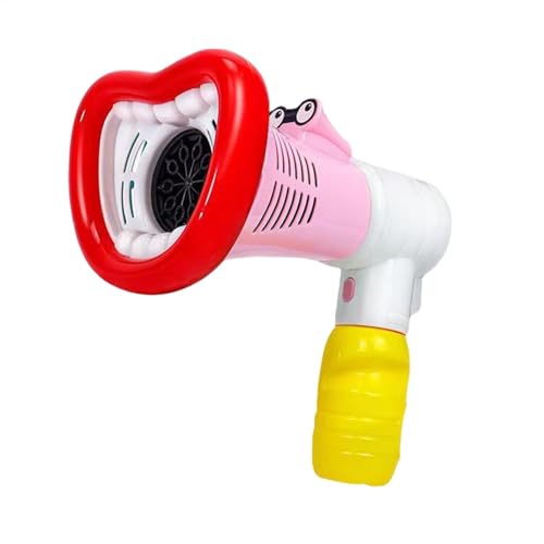 Godpqiui Bubble Machine für Kinder, Bubble Make Toy | Batterieantrieb großer Mundblasenhersteller | Tragbares Strandspielzeug, Elektrogebläserpartys Gefälligkeiten für Garten, Mädchen, Pool Godpqiui Bubble Machine für Kinder, Bubble Make Toy | Batterieantrieb großer Mundblasenhersteller | Tragbares Strandspielzeug, Elektrogebläserpartys Gefälligkeiten für Garten, Mädchen, Pool von Godpqiui