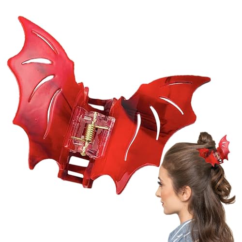 Godpqiui Haarklammer | Gothic Haarschmuck Spangen | Rutschfeste Horror Kopfbedeckung Für Gothic Mode Kostüme Cosplay Grusel Fotos von Godpqiui