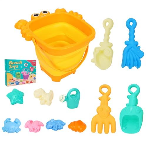 Godpqiui Reisen Sie Sandspielzeug, Sandspielzeug für Kinder | Kreative Strandspielzeug im Freien | Buntes Spielset mit faltbaren Schaufeln von Bucket, niedliche Reisebehörer für Reisen Godpqiui Reisen Sie Sandspielzeug, Sandspielzeug für Kinder | Kreative Strandspielzeug im Freien | Buntes Spielset mit faltbaren Schaufeln von Bucket, niedliche Reisebehörer für Reisen von Godpqiui