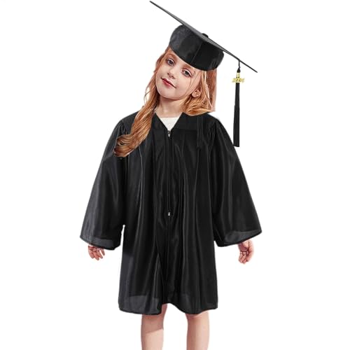 Godpqiui Vorschulkappe und Kleid, Kinderkappe und Kleid | Graduierungswaden -Set für Kinder,Graduiertenkostüm, Performance -Fotografie -Anzüge für Mädchen Godpqiui Vorschulkappe und Kleid, Kinderkappe und Kleid | Graduierungswaden -Set für Kinder,Graduiertenkostüm, Performance -Fotografie -Anzüge für Mädchen von Godpqiui
