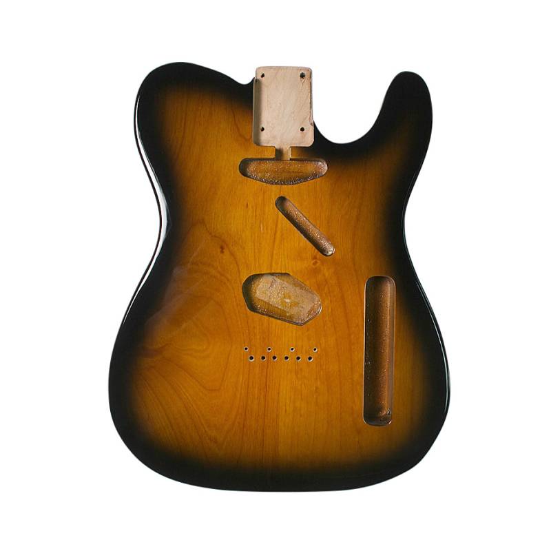 Göldo BTA2T T-Style Body, SS, Alder, 2-Tone Sunburst, laquered Body von Göldo