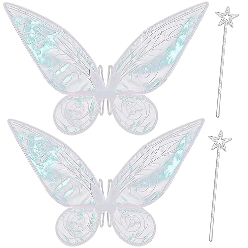 Goenb 2 Paar Feenflügel Erwachsene Feenflügel Kinder, Feen Flügel Damen Erwachsen Fasching Kostüm Fairy Wings für Karneval Geburtstag Halloween Weihnachten Rollenspiele Comic Con Themed Party Goenb 2 Paar Feenflügel Erwachsene Feenflügel Kinder, Feen Flügel Damen Erwachsen Fasching Kostüm Fairy Wings für Karneval Geburtstag Halloween Weihnachten Rollenspiele Comic Con Themed Party von Goenb