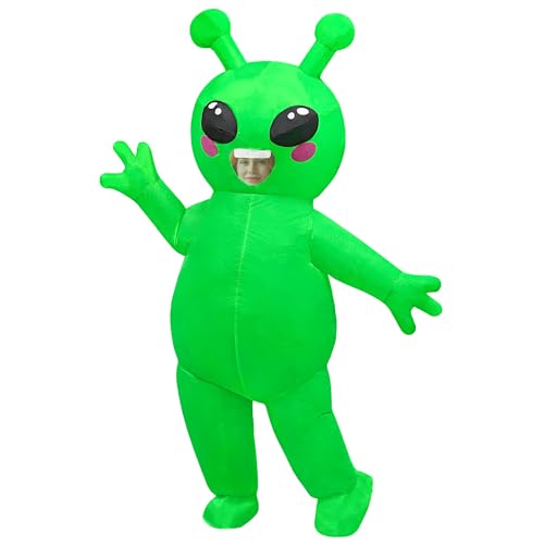 Goenb Aufblasbares Alien-Kostüm Für Erwachsene, Lustige Aufblasbare Alien-Kostüme Für Männer Und Frauen Zum Verkleiden Für Halloween-Partys Goenb Aufblasbares Alien-Kostüm Für Erwachsene, Lustige Aufblasbare Alien-Kostüme Für Männer Und Frauen Zum Verkleiden Für Halloween-Partys von Goenb