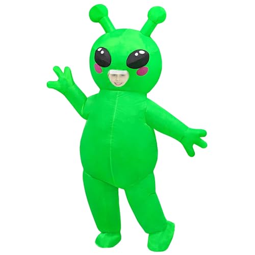 Goenb Aufblasbares Alien-Kostüm Für Kinder, Aufblasbare Alien-Kostüme Für Jungen Und Mädchen Zum Verkleiden Für Halloween-Partys Goenb Aufblasbares Alien-Kostüm Für Kinder, Aufblasbare Alien-Kostüme Für Jungen Und Mädchen Zum Verkleiden Für Halloween-Partys von Goenb
