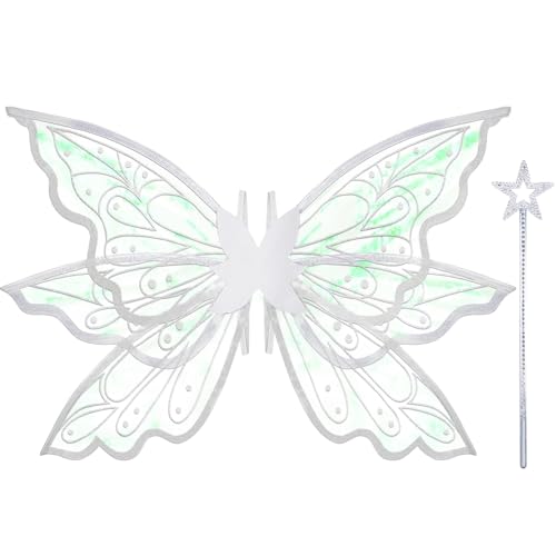Goenb Feenflügel Erwachsene Feenflügel Kinder, Feen Flügel Damen Erwachsen Winx Club Kostüm Fairy Wings für Karneval Geburtstag Halloween Weihnachten Comic Con Rollenspiele Themed Party Goenb Feenflügel Erwachsene Feenflügel Kinder, Feen Flügel Damen Erwachsen Winx Club Kostüm Fairy Wings für Karneval Geburtstag Halloween Weihnachten Comic Con Rollenspiele Themed Party von Goenb