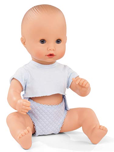 Götz 2154117 Sleepy Aquini to Dress - Jungen Puppe - 33 cm große Badepuppe mit blauen Schlafaugen, ohne Haare in 3-teiligem Set - Babypuppe ab 18 Monaten von Götz