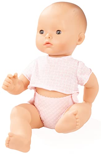 Götz 2218047 Maxy Aquini to Dress Badepuppe - 42 cm Puppe ohne Haare, Blaue Schlafaugen - 3-teiliges Set - Mädchen-Babypuppe von Götz