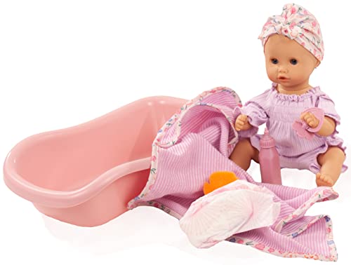 Götz 2353149 Sleepy Aquini Mädchen BliBlaBlume - 33 cm große Badepuppe mit blauen Schlafaugen, ohne Haare in 9-teiligem Set - Babypuppe ab 3 Jahren Götz 2353149 Sleepy Aquini Mädchen BliBlaBlume - 33 cm große Badepuppe mit blauen Schlafaugen, ohne Haare in 9-teiligem Set - Babypuppe ab 3 Jahren von Götz