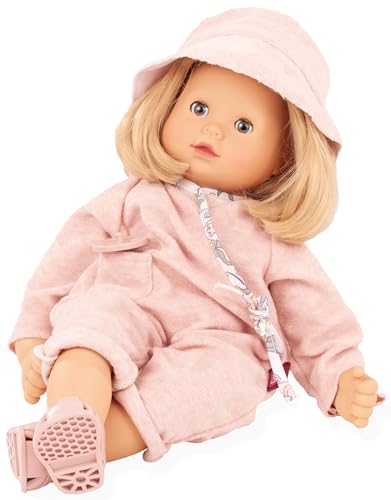Götz 2527121 Maxy Muffin Schmetterling Puppe - 42 cm große Babypuppe mit blauen Schlafaugen, blonden Haare und Weichkörper - Weichkörperpuppe in 9-teiligen Set von Götz