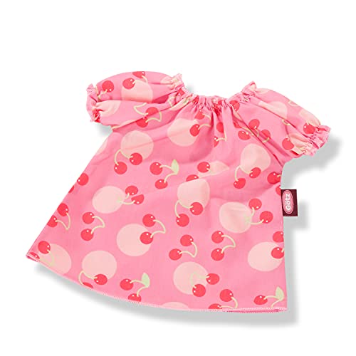 Götz 2909 3402909 Kleid Dotty Accessoire, passend für Baby M (42-46 cm) und Stehpuppen Größe XL (45-50 cm), Mehrfarbig von Götz
