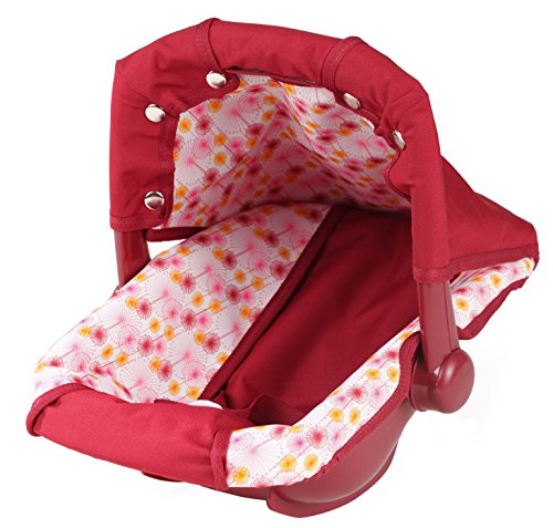 Götz 3401945 Puppen Babytrage & Autositz (36 x 40 x 29 cm) - Puppentrage für alle Babypuppen von 30 cm bis 46 cm und Stehpuppen von 45 cm bis 50 cm von Götz