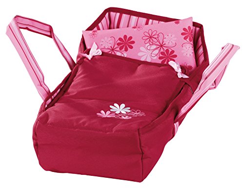 Götz 3402005 Puppen Tragebettchen Sweet Dreams (39 x 25 x 13 cm) - Tragemöglichkeit für Babypuppen und Stehpuppen der Größe zwischen 27 cm und 36 cm von Götz