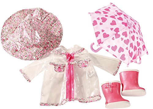 Götz 3402190 Kombination Rainy Day - Aprilwetter Puppenbekleidung Gr. XL - 5-teiliges Bekleidungs- und Zubehörset für Stehpuppen von 45-50 cm Götz 3402190 Kombination Rainy Day - Aprilwetter Puppenbekleidung Gr. XL - 5-teiliges Bekleidungs- und Zubehörset für Stehpuppen von 45-50 cm von Götz