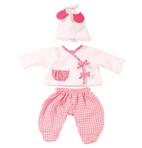 Götz 3402588 Babykombi Leo & Karo Gr. S - 3-teilige Puppenkleidung für Babypuppen mit Einer Größe von 30 - 33 cm - bestehend aus Mütze, Jacke, Hose Götz 3402588 Babykombi Leo & Karo Gr. S - 3-teilige Puppenkleidung für Babypuppen mit Einer Größe von 30 - 33 cm - bestehend aus Mütze, Jacke, Hose von Götz