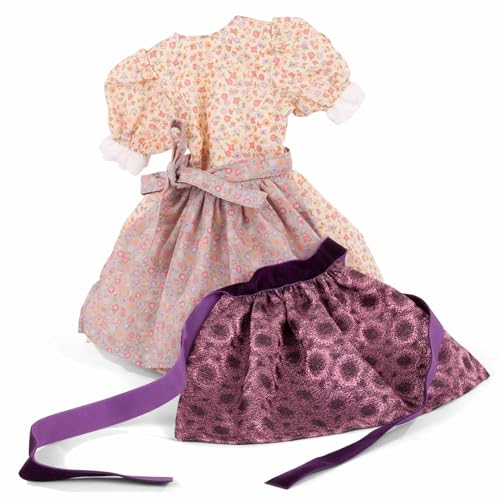 Götz 3402844 Dirndl München - Perfekter Style im Trachtenlook - 3-teiliges Bekleidungsset für Stehpuppen mit Einer Größe von 45 bis 50 cm von Götz