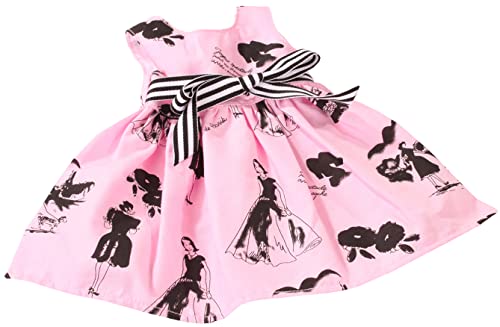 Götz 3402907 Kleid Ladies - Puppenbekleidung Gr. XL - Bekleidungs- und Zubehörset für Stehpuppen 45-50 cm von Götz