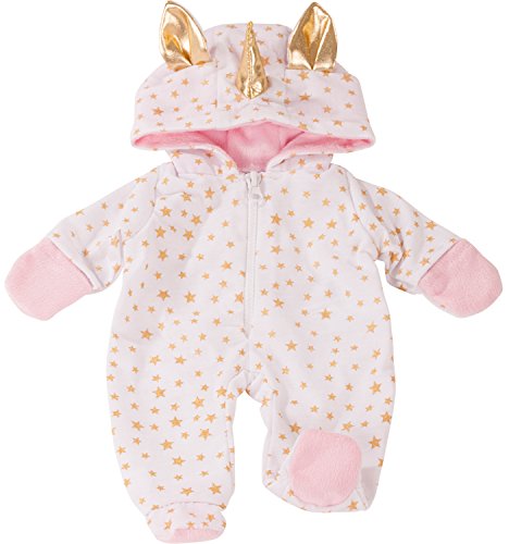 Götz 3402913 Onesie Einhorn - Einteiliger Puppen-Overall Puppenbekleidung Gr. M - Bekleidungs- und Zubehörset für Babypuppen 42-46 cm Götz 3402913 Onesie Einhorn - Einteiliger Puppen-Overall Puppenbekleidung Gr. M - Bekleidungs- und Zubehörset für Babypuppen 42-46 cm von Götz