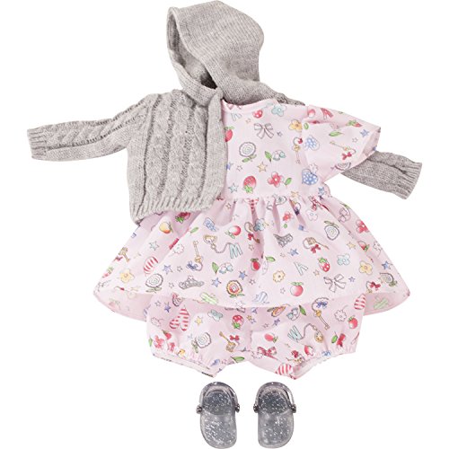 Götz 3402922 Kombination Villa Kunterbunt - Puppenbekleidung Gr. S - 4-teiliges Bekleidungs- und Zubehörset für Babypuppen von 30 - 33 cm Götz 3402922 Kombination Villa Kunterbunt - Puppenbekleidung Gr. S - 4-teiliges Bekleidungs- und Zubehörset für Babypuppen von 30 - 33 cm von Götz