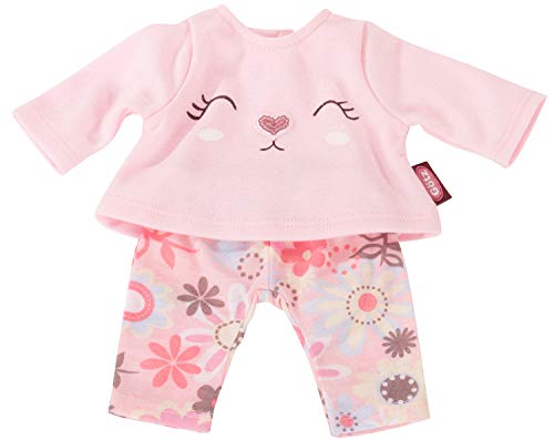 Götz 3403026 Babykombi Sommerhase - Puppenbekleidung Gr. M - 2-teiliges Bekleidungs- und Zubehörset für Babypuppen von 42-46 cm von Götz