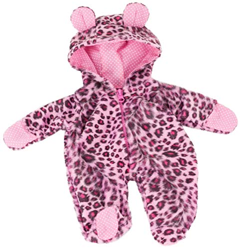 Götz 3403117 Onesie Cats Overall - Puppenbekleidung Gr. S - Bekleidungs- und Zubehörset für Babypuppen von 30-33 cm von Götz