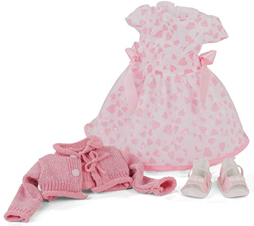 Götz 3403169 Kombination Pink Love - Puppenbekleidung Gr. XL - 4-teiliges Bekleidungs- und Zubehörset für Stehpuppen 45-50 cm Götz 3403169 Kombination Pink Love - Puppenbekleidung Gr. XL - 4-teiliges Bekleidungs- und Zubehörset für Stehpuppen 45-50 cm von Götz