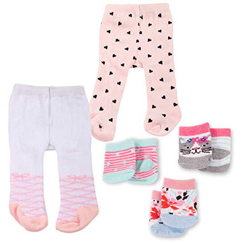 Götz 3403229 Puppen-Set Schicke Füße - Puppenkleidung für Babypuppen Gr. M von 42 - 46 cm und Stehpuppen Gr. XL von 45 - 50 cm - 8-teiliges Set Götz 3403229 Puppen-Set Schicke Füße - Puppenkleidung für Babypuppen Gr. M von 42 - 46 cm und Stehpuppen Gr. XL von 45 - 50 cm - 8-teiliges Set von Götz
