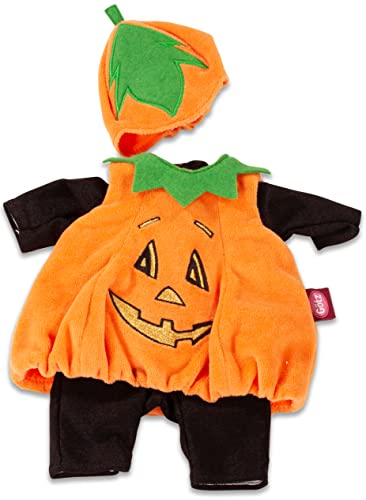 Götz 3403313 Kombination Halloween - Puppenkleidung & Puppenzubehör für Babypuppen Gr. S von 30-33 cm und Stehpuppen Gr. XM 36 cm & Gr. XL von 45-50 cm von Götz