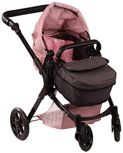 Götz 3403367 Puppenwagen 2 in 1 Soft Mood - passend für alle Götz Puppen bis 50 cm - Griffhöhe verstellbar von 58-80 cm Götz 3403367 Puppenwagen 2 in 1 Soft Mood - passend für alle Götz Puppen bis 50 cm - Griffhöhe verstellbar von 58-80 cm von Götz