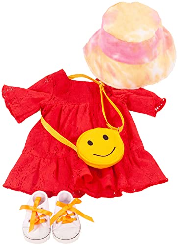 Götz 3403504 Kombination Dress Redness - Puppenbekleidung Gr. XL - 5-teiliges Bekleidungs- und Zubehörset für Stehpuppen 45-50 cm Götz 3403504 Kombination Dress Redness - Puppenbekleidung Gr. XL - 5-teiliges Bekleidungs- und Zubehörset für Stehpuppen 45-50 cm von Götz