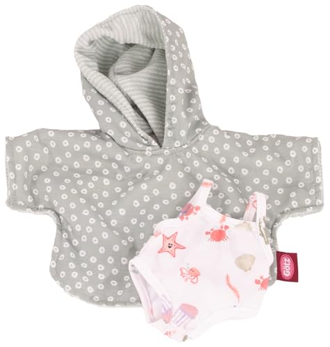 Götz 3403604 Badeset Kuschelig - Puppenbekleidung Gr. S / XM - 2-teiliges Bekleidungs- und Zubehörset für Babypuppen von 30 - 33 cm & Stehpuppen 36 cm Götz 3403604 Badeset Kuschelig - Puppenbekleidung Gr. S / XM - 2-teiliges Bekleidungs- und Zubehörset für Babypuppen von 30 - 33 cm & Stehpuppen 36 cm von Götz