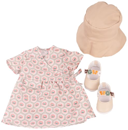 Götz 3403610 Kombi Happy Flower - Puppenbekleidung Gr. XL - 4-teiliges Bekleidungs- und Zubehörset für Stehpuppen 45 - 50 cm Götz 3403610 Kombi Happy Flower - Puppenbekleidung Gr. XL - 4-teiliges Bekleidungs- und Zubehörset für Stehpuppen 45 - 50 cm von Götz